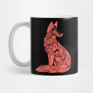 Floral Fox – Clever & Beautiful Woodland Art Mug